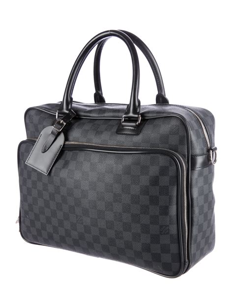 louis vuitton laptop bag black|louis vuitton briefcase laptop bag.